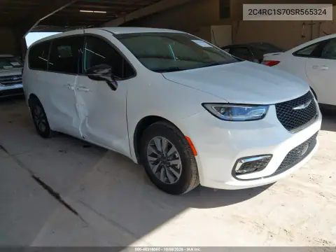 2025 Chrysler Pacifica Hybrid Select VIN 2C4RC1S70SR565324 фото 2