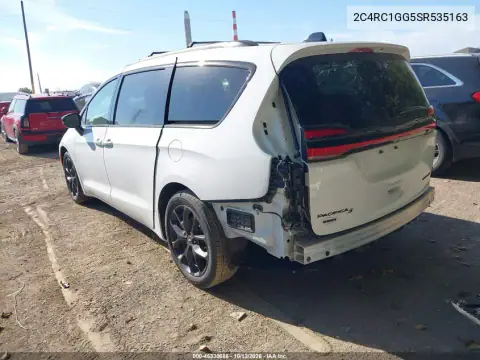 2C4RC1GG5SR535163 — 2025 Chrysler Pacifica, zdjęcie 4 z IAAI, Prawy bok