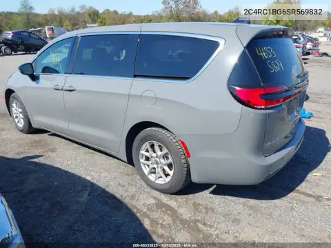 2C4RC1BG6SR569832 — 2025 Chrysler Pacifica, zdjęcie 4 z IAAI 16.10.2026, Prawy bok