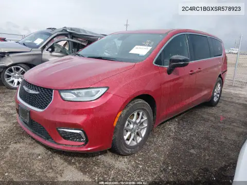 2C4RC1BGXSR578923 — 2025 Chrysler Pacifica, фото 3 з IAAI 20.10.2026, Задня частина зліва
