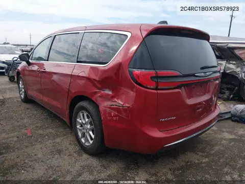 2C4RC1BGXSR578923 — 2025 Chrysler Pacifica, фото 4 з IAAI 20.10.2026, Задня частина зліва