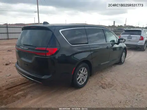 2C4RC1BG2SR531773 — 2025 Chrysler Pacifica, photo 5 from IAAI 17.10.2026, Left front