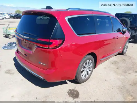 2C4RC1N79SR563681 — 2025 Chrysler Pacifica, ფოტო 5, IAAI, წინა ნაწილი
