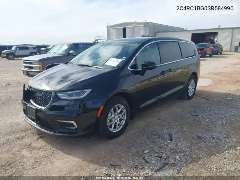 2C4RC1BG0SR584990 — 2025 Chrysler Pacifica, photo 3 from IAAI 20.10.2026, Front end