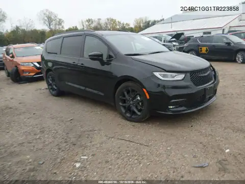 2C4RC1GG1TR223858 — 2026 Chrysler Pacifica, передняя часть слева, фото до ремонта