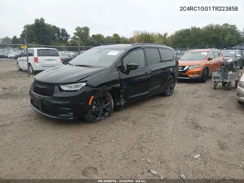2C4RC1GG1TR223858 — 2026 Chrysler Pacifica, zdjęcie 3 z IAAI, Lewy przód