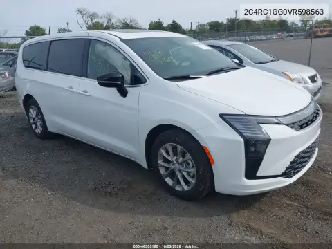 2C4RC1GG0VR598563 — 2027 Chrysler Pacifica, Задняя часть слева, фото до ремонта