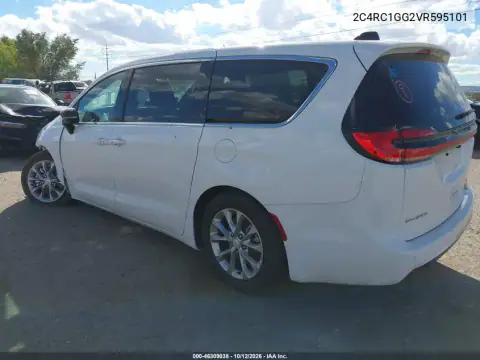 2C4RC1GG2VR595101 — 2027 Chrysler Pacifica, photo 3 from IAAI 21.10.2026, Left front