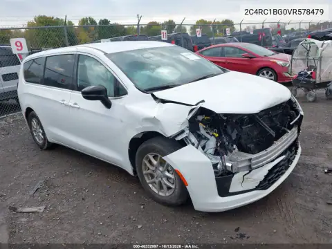 2C4RC1BG0VR578479 — 2027 Chrysler Pacifica, Передня частина, фото до ремонту