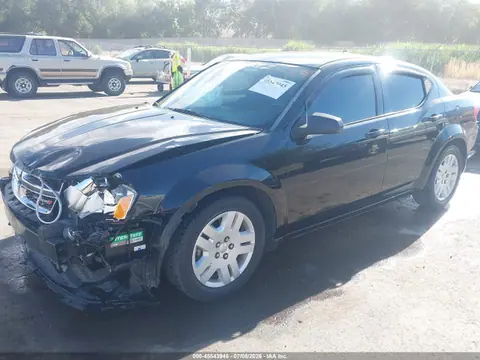 2014 Dodge AVENGER SE VIN 1C3CDZAB6EN166785 фото 2