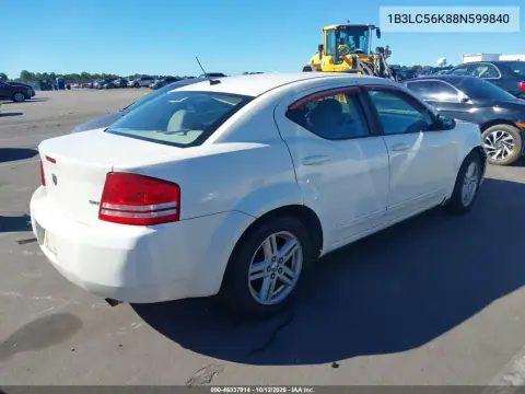 1B3LC56K88N599840 — 2008 Dodge Avenger, photo 5 from IAAI, Right front