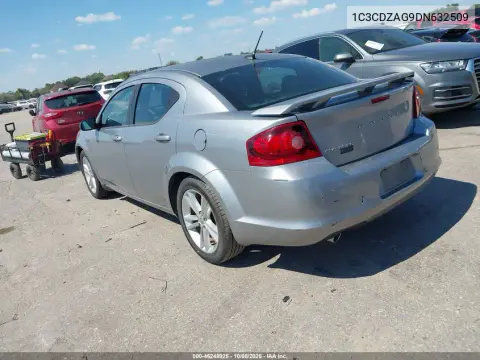 2013 Dodge Avenger Se V6 VIN 1C3CDZAG9DN632509 фото 3