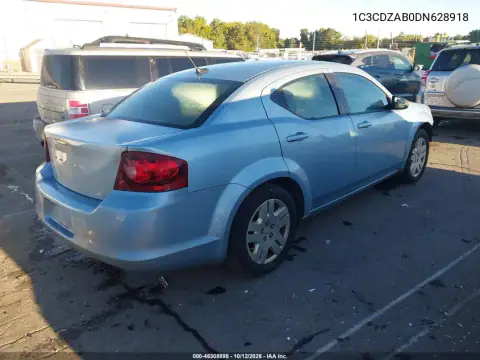1C3CDZAB0DN628918 — 2013 Dodge Avenger, photo 5 from IAAI, Front end