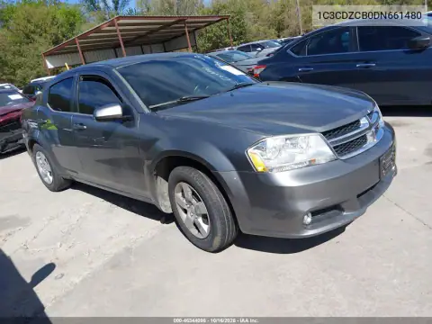 1C3CDZCB0DN661480 — 2013 Dodge Avenger, Not reported, before-repair photos