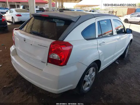 2009 Dodge Caliber Sxt VIN 1B3HB48A49D108095 фото 5