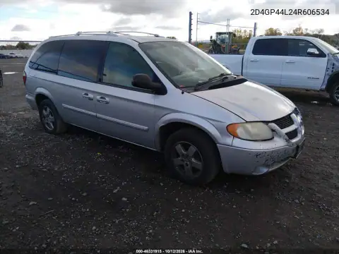2D4GP44L24R606534 — 2004 Dodge Caravan, Задня частина, фото до ремонту