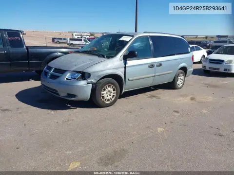 2005 Dodge Grand Caravan Se VIN 1D4GP24R25B293641 фото 2