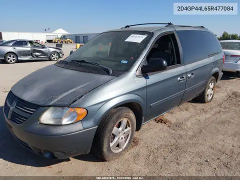 2005 Dodge Grand Caravan Sxt VIN 2D4GP44L65R477084 фото 2