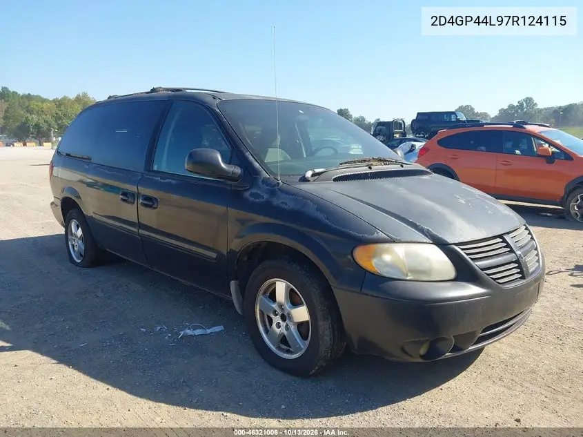 2D4GP44L97R124115 — 2007 Dodge Caravan, photo 2 from IAAI, Normal wear