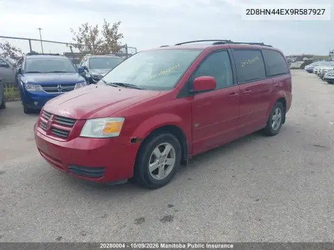 2009 Dodge Grand Caravan Anniversary Edtn VIN 2D8HN44EX9R587927 фото 2