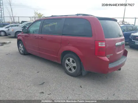 2009 Dodge Grand Caravan Anniversary Edtn VIN 2D8HN44EX9R587927 фото 3