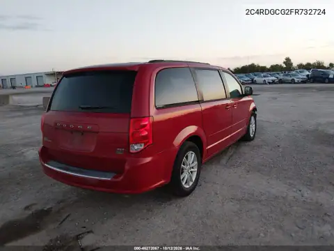 2C4RDGCG2FR732724 — 2015 Dodge Caravan, photo 5 from IAAI 21.10.2026, Right front