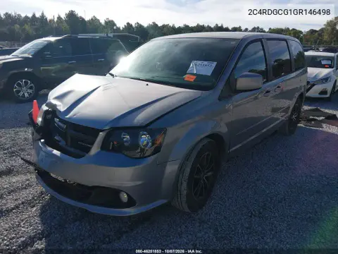 2016 Dodge Grand Caravan Sxt VIN 2C4RDGCG1GR146498 фото 3
