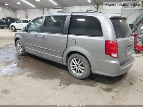 2C4RDGCG4GR317650 — 2016 Dodge Caravan, photo 4 from IAAI, Right front