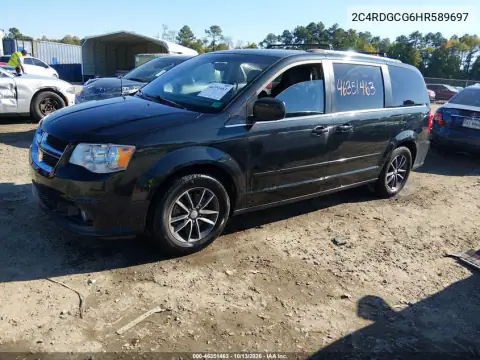 2C4RDGCG6HR589697 — 2017 Dodge Caravan, photo 3 from IAAI, Right side