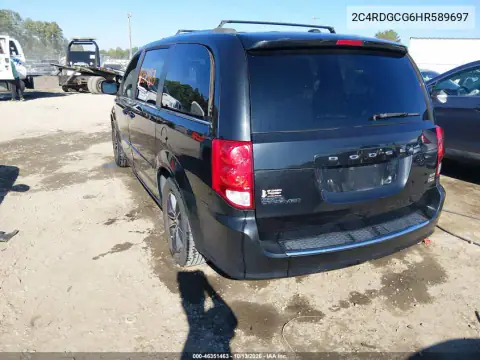 2C4RDGCG6HR589697 — 2017 Dodge Caravan, photo 4 from IAAI, Right side