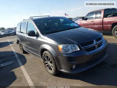 2C4RDGCG4HR845206 — 2017 Dodge Caravan, Lewy tył, zdjęć przed naprawą