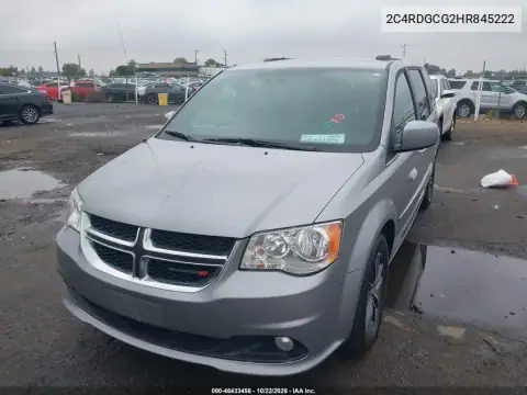 2C4RDGCG2HR845222 — 2017 Dodge Caravan, zdjęcie 3 z IAAI 28.10.2026, Normalne zużycie