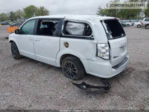 2C4RDGEG6JR219451 — 2018 Dodge Caravan, photo 3 from IAAI, All-over damage