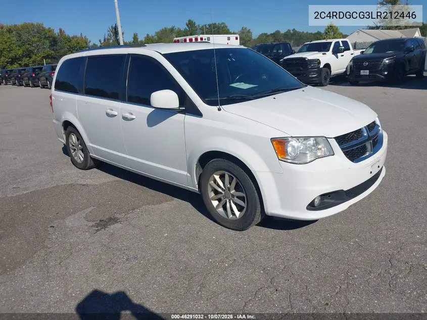 2020 Dodge Grand Caravan Sxt VIN 2C4RDGCG3LR212446 фото 2