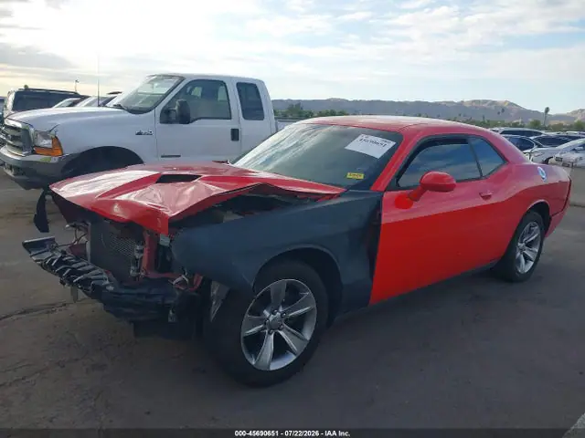 2015 Dodge Challenger Sxt VIN 2C3CDZAG9FH869092 фото 2