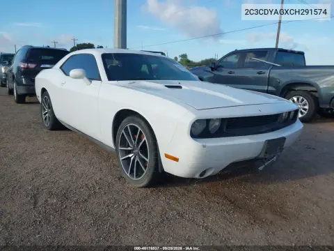 2C3CDYAGXCH291574 — 2012 Dodge Challenger, Естественный износ, фото до ремонта