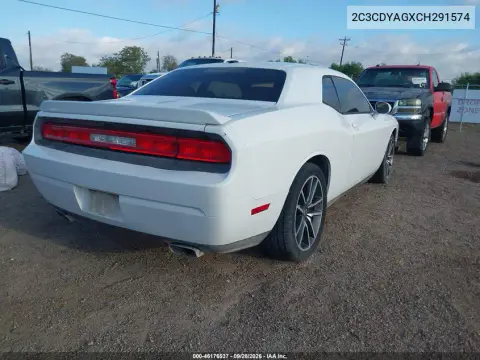 2012 Dodge Challenger Sxt VIN 2C3CDYAGXCH291574 фото 5