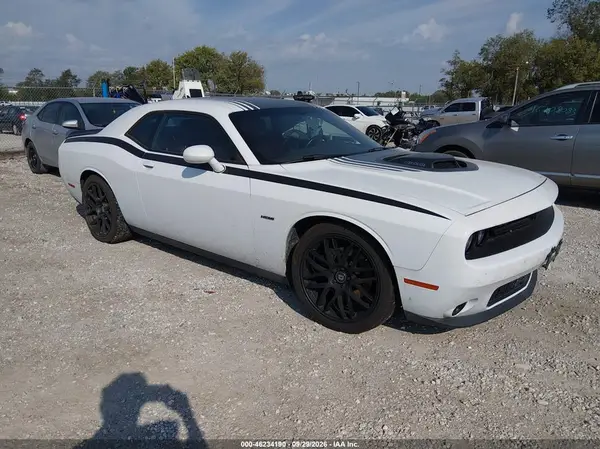 2C3CDZBT2GH312263 — 2016 Dodge Challenger, Задняя часть слева (Left Rear), фото до ремонта