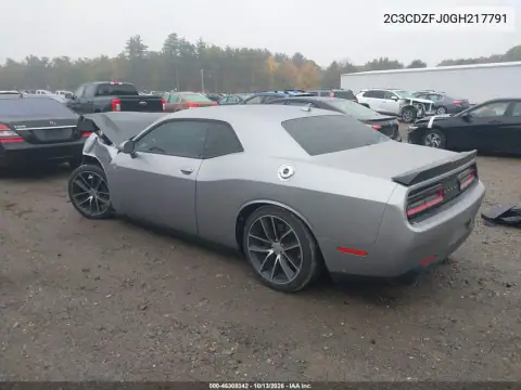 2016 Dodge Challenger R/T Scat Pack VIN 2C3CDZFJ0GH217791 фото 3
