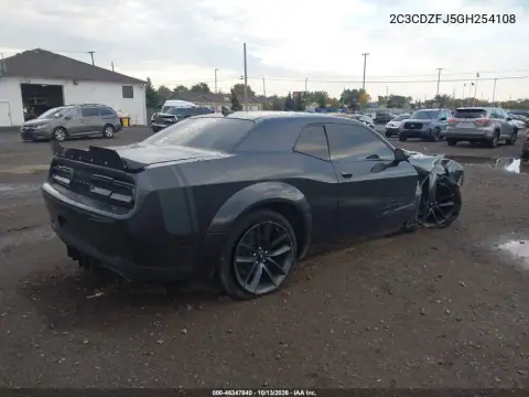 2C3CDZFJ5GH254108 — 2016 Dodge Challenger, photo 4 from IAAI, Front end
