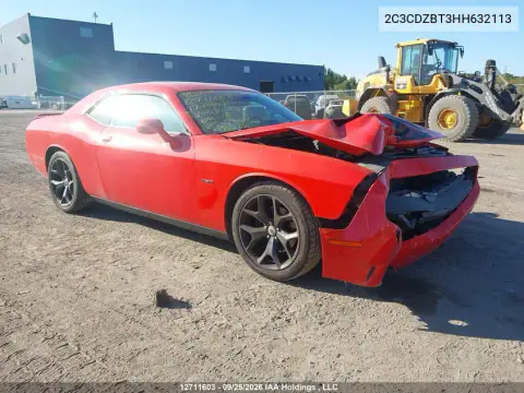 2017 Dodge Challenger VIN 2C3CDZBT3HH632113 фото 1