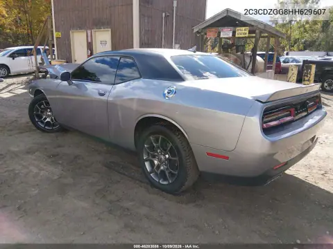 2017 Dodge Challenger Gt VIN 2C3CDZGG8HH629607 фото 4