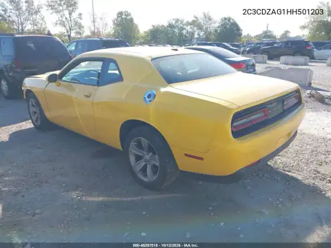 2C3CDZAG1HH501203 — 2017 Dodge Challenger, photo 4 from IAAI, Front end