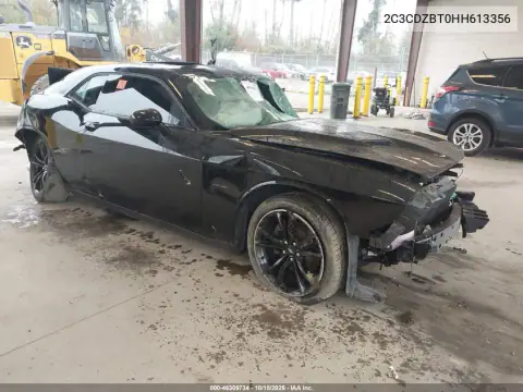 2C3CDZBT0HH613356 — 2017 Dodge Challenger, Пошкодження з усіх боків, фото до ремонту