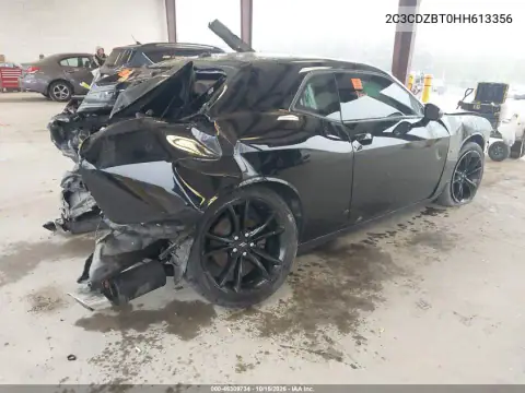 2C3CDZBT0HH613356 — 2017 Dodge Challenger, фото 4 с аукциона IAAI, ПОВРЕЖДЕНИЯ СО ВСЕХ СТОРОН
