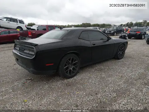 2C3CDZBT3HH583091 — 2017 Dodge Challenger, zdjęcie 5 z IAAI, Grad