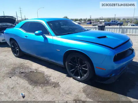 2018 Dodge Challenger R/T VIN 2C3CDZBT3JH332495 фото 2