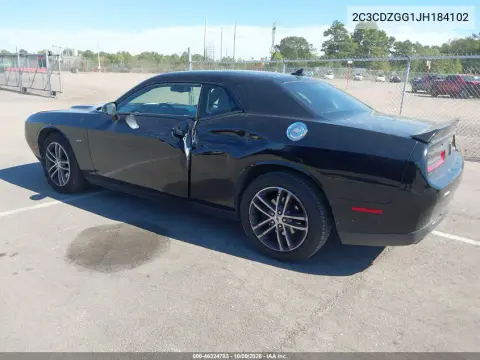 2018 Dodge Challenger Gt Awd VIN 2C3CDZGG1JH184102 фото 4