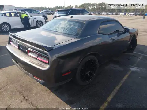 2C3CDZAG4JH321591 — 2018 Dodge Challenger, zdjęcie 5 z IAAI, Prawy bok