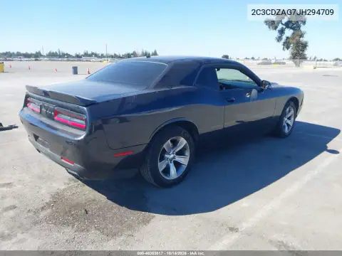 2C3CDZAG7JH294709 — 2018 Dodge Challenger, photo 5 from IAAI, Left front